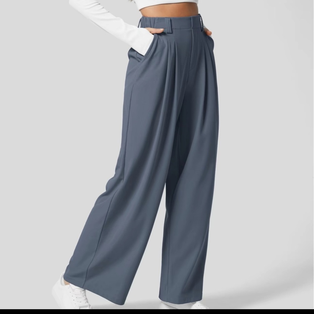 Viral work trousers size small - blue